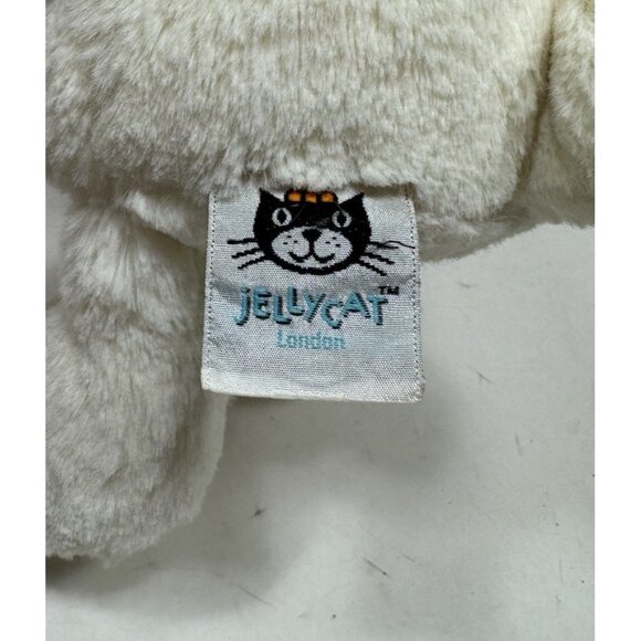 Rare Jellycat Medium Cream Bashful Bunny Plush London Toy - Picture 4 of 6